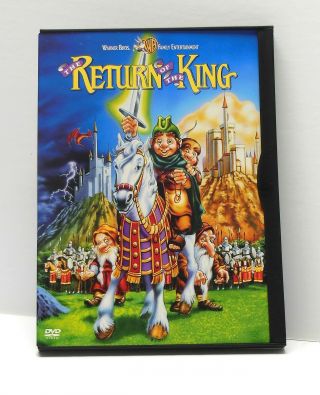 The Return Of The King 1979 Animated Dvd Rare Oop Region 1 Vg Rankin Bass