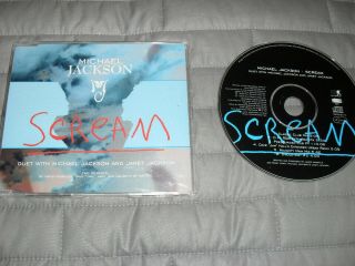 Michael Jackson - Scream - The Remixes - Rare 1995 Cd Single