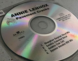 Annie Lennox Pavement Cracks Rare Australian Remixes Promo Cd Single Eurythmic