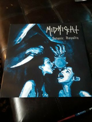 Midnight - Satanic Royalty Lp Rare Colored