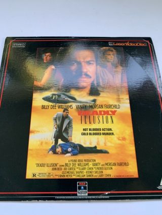 Deadly Illusion (ld,  1988) Billy Dee Williams,  Vanity - Rare Crime Action