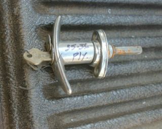 1935 1936 Plymouth Trunk Lock & Key Rare Br