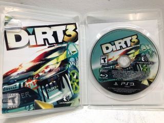 DiRT 3 - Rare (Sony PlayStation 3,  2011) PS3 Game Complete CIB, 3