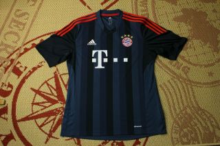 Bayern Munich Germany 2013 2014 Rare Football Shirt Third Adidas Size L