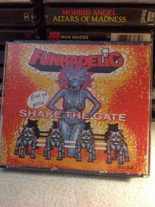 Funkadelic - First Ya Gotta Shake The Gate 3 Cd Set Rare Funk George Clinton