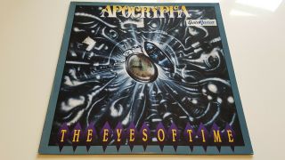 Apocrypha - The Eyes Of Time Rare Nm 1988 1st Press Thrash Metal Speed Metal Lp