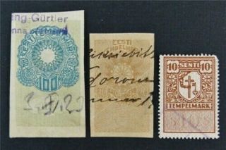 Nystamps Russia Estonia Stamp Unlisted Rare