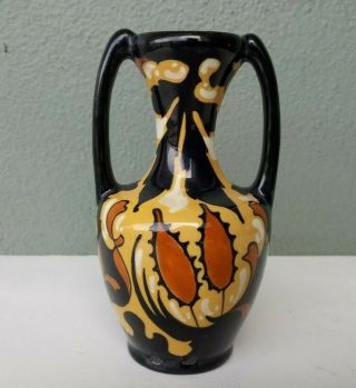 Gouda - Olga - Rare Regina Art Pottery Bud Vase Holland