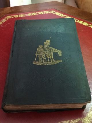 Rare Don Quixote De La Mancha Illustrated Edition 1842 Henry H Bohn
