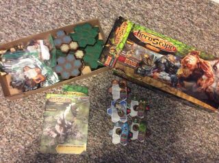 Heroscape Master Set Swarm Of The Marro 99 Complete With Extra Expansion Rare