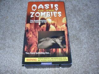 Oasis Of The Zombies Vhs Horror Cult Very Rare