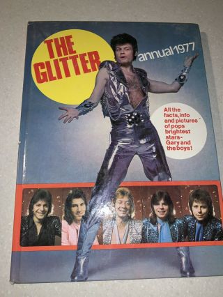 Rare Vintage Gary Glitter Annual 1977 In Vg