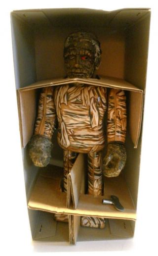 Universal Monsters Mummy Tin Wind Up Nib Rare Japan Osaka Tin Medicom