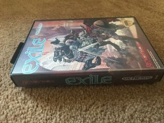 Exile (Sega Genesis,  1991) RPG Complete CIB Rare 4