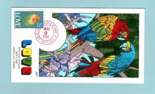 U.  S.  Fdc 2536 Rare Collins Cachet - The Love Stamp