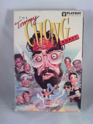 Tommy Chong Roast Playboy Video Vhs Rare Big Box Seinfeld Slappy White 1986