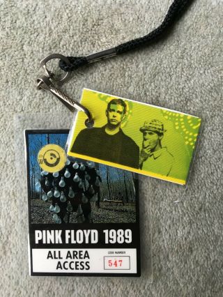 Pink Floyd - All Access Pass - Rose Bowl - 1989 Tour - - Rare