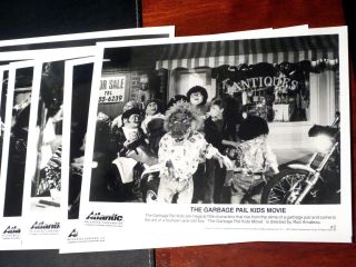 Garbage Pail Kids Movie Press Kit 1987 Atlantic Rare - 8 8x10 Photos