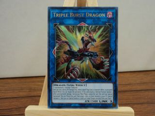 Yugioh Triple Burst Dragon Exfo - En044 Ultra Rare 1st Ed Nm