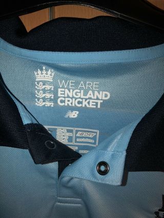 England Balance Mens Cricket World Cup 19 Shirt Size XL Rare Ltd 5