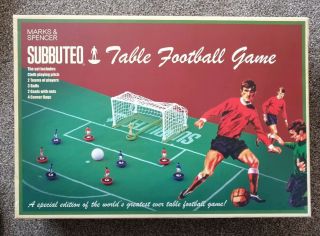 Subbuteo Table Football Rare Marks & Spencer Limited Special Edition Vgc
