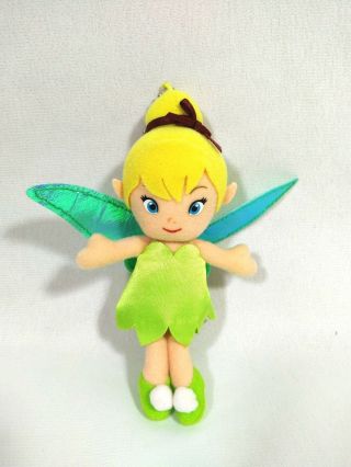 Rare Japan Tokyo Disney Tinkerbell Tinker Bell Fairies Princess Plush Badge Doll