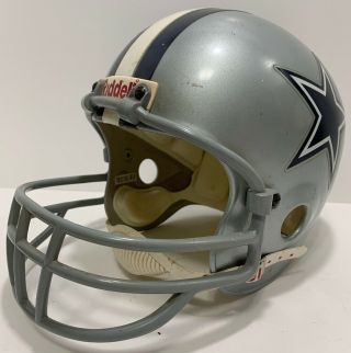 Vintage 1995 Riddell Dallas Cowboys Nfl Football Small Display Helmet Rare