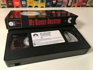 My Bloody Valentine Rare 80s Slasher Horror VHS 1981 George Mihalka Paul Kelman 4