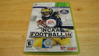 Ncaa Football 14 Xbox 360 Complete In Case Rare