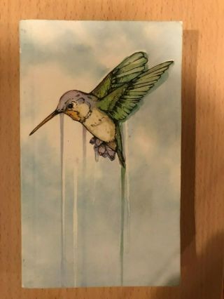 Hummingbird (rare Bird Book) By Angelini,  Jude - Autographed 1st Edition