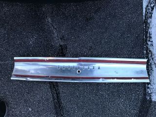 69 1969 Plymouth Barracuda Tail Panel Tailpanel 1 Year Part Rare