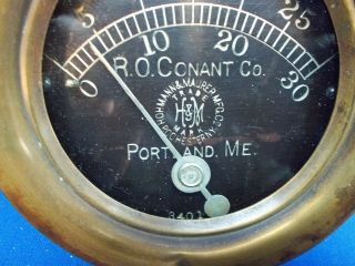 Very Rare HOHMANN & MAURER Steam Gauge,  Portland,  ME 4