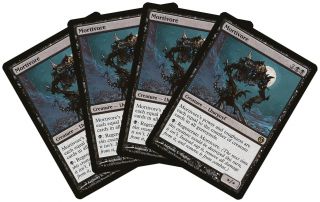 Mortivore [4x X4] Duels Of The Planeswalkers Nm - M Black Rare Mtg Cards Abugames
