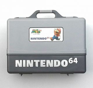 (very Rare) Nintendo 64 Console System Carrying Case Bag Box N64 Japan