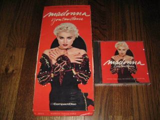 Madonna You Can Dance Longbox And Cd - Rare Madame X