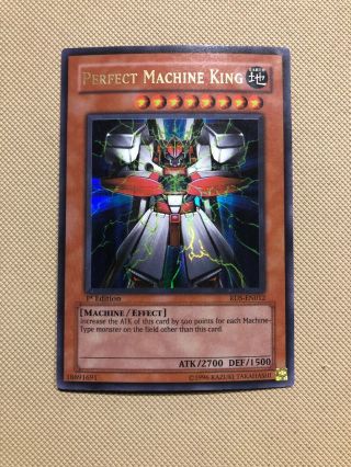 Perfect Machine King - Ultra Rare 1st Edition - Rds - En012 - Nm/lp