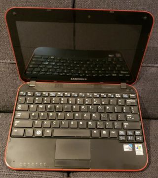Rare - Samsung NP - N310 Laptop / Netbook Computer (in ORANGE) 2