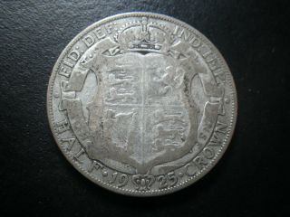George V 1925 Half Crown Rare Date