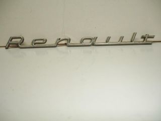 Rare Renault Dauphine 1093 Emblem 1961 62 63