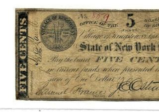 5 Cent " York " (kingston) 1800 