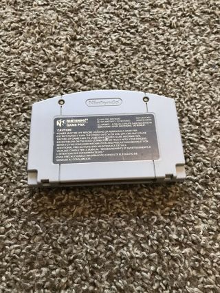 Mario 64 Nintendo 64 1996 N64 Video Game 100 Authentic RARE 3
