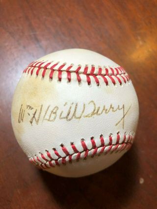 RARE JSA LOA York Giants HOF BILL TERRY Single signed baseball. 2