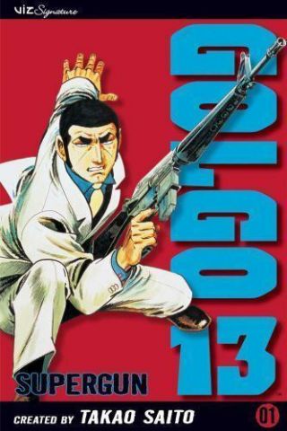 Golgo 13 Supergun Vol 1 By Takao Saito (2006) Rare Oop Ac Manga Graphic Novel