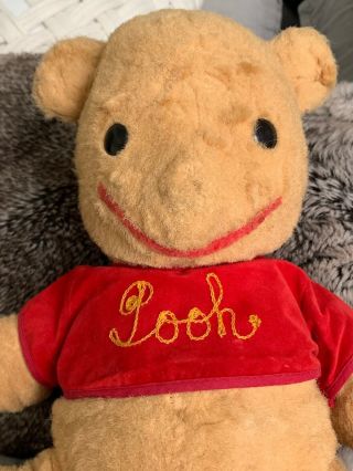 Rare Vintage Winnie the Pooh stuffed toy 5