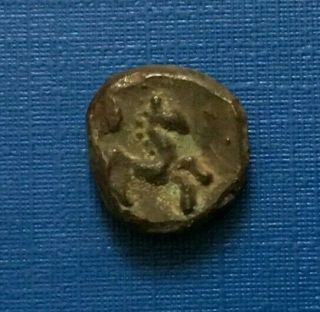 Very Rare Ancient Celtic Ambiani Bronze Coin 1st Century Bc - P524