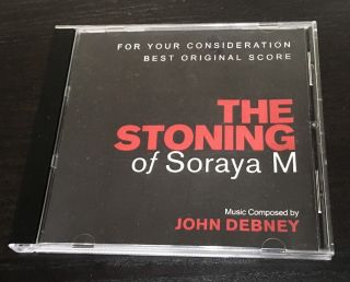 The Stoning Of Soraya M Score Rare Promo Cd John Debney Fyc 2009