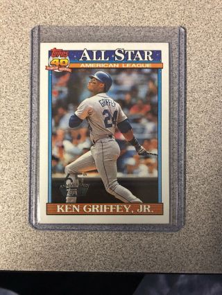 2016 Topps Ken Griffey Jr Buyback Scarce 1991 Allstar Card 392 Silver Rare