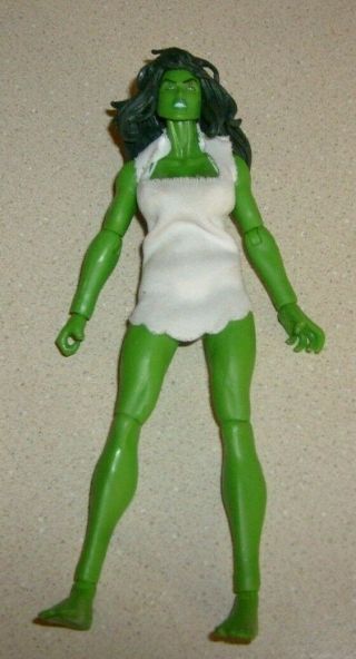 She - Hulk Loose Figure Fin Fang Foom Baf Marvel Legends Hasbro 2008 Rare