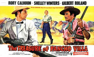 Treasure Of Pancho Villa Rare Classic Western Movie Dvd 1955 Rory Calhoun