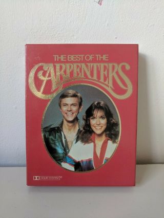 Rare Soft Rock A&m Records The Best Of The Carpenters Double Audio Cassette Tape